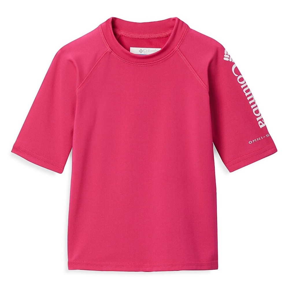 $45 10 Piece Swim/Athletic Set: Columbia Rash Guard, Swim Suits & Bras Youth